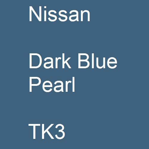 Nissan, Dark Blue Pearl, TK3.